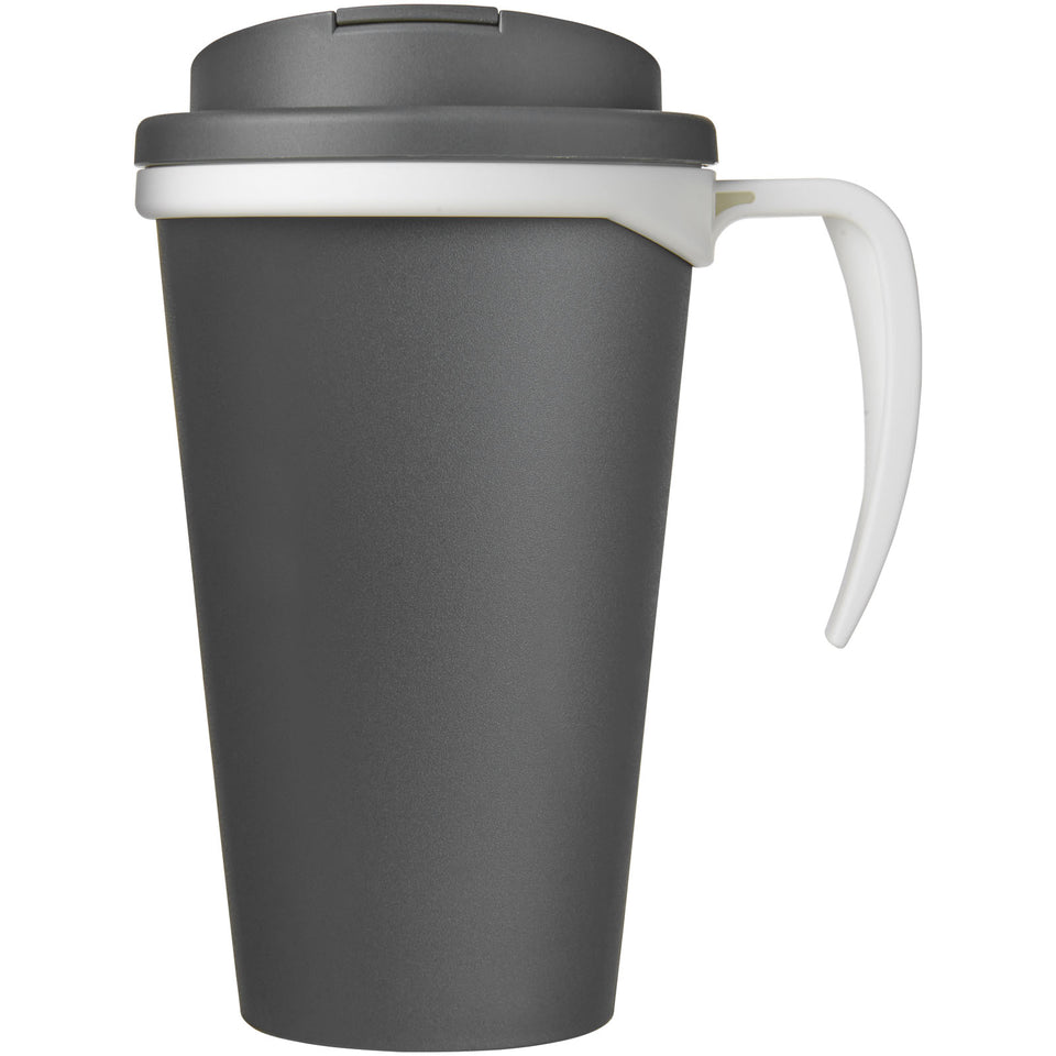 Tazza termica Americano® Grande da 350 ml con coperchio ermetico personalizzato con logo - Pubblienne