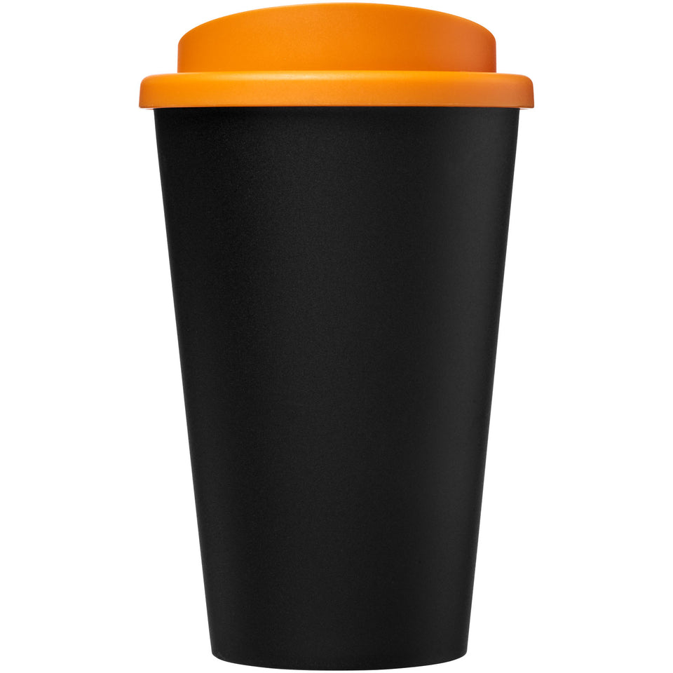 Tazza termica Americano® Eco da 350 ml in plastica riciclata personalizzato con logo - Pubblienne