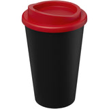 Tazza termica Americano® Eco da 350 ml in plastica riciclata personalizzato con logo - Pubblienne