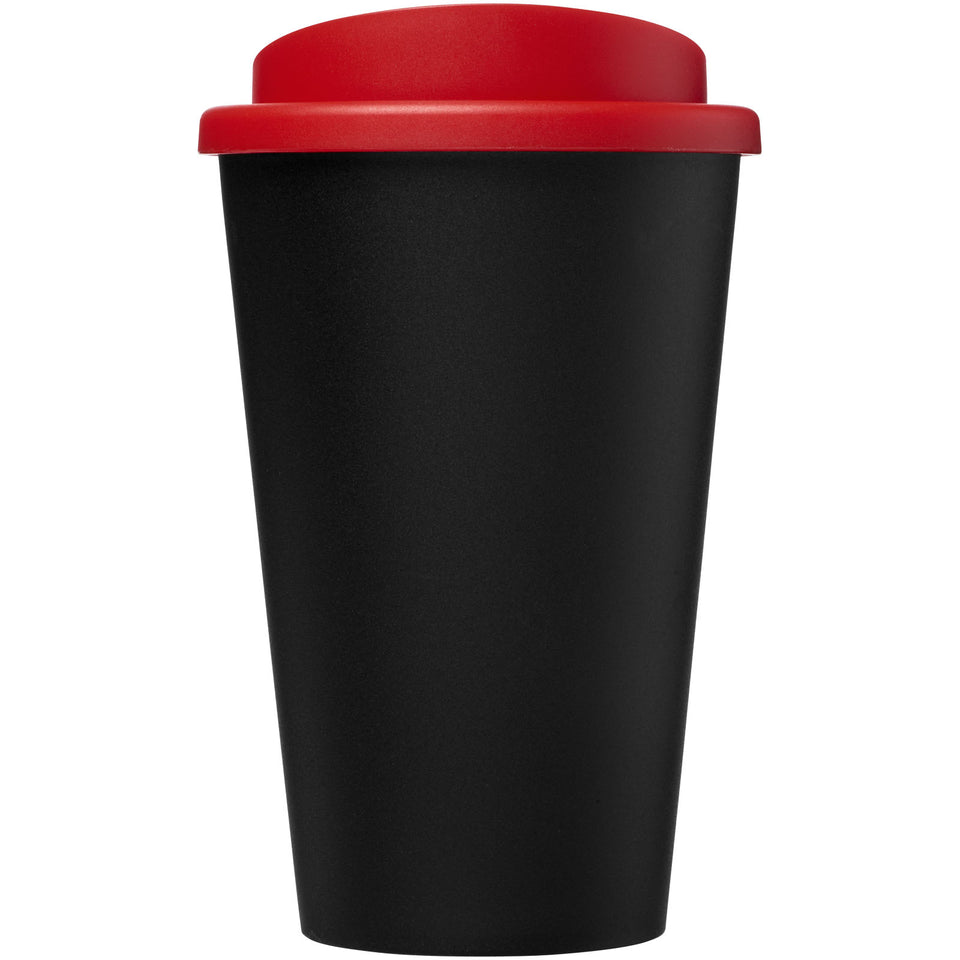 Tazza termica Americano® Eco da 350 ml in plastica riciclata personalizzato con logo - Pubblienne