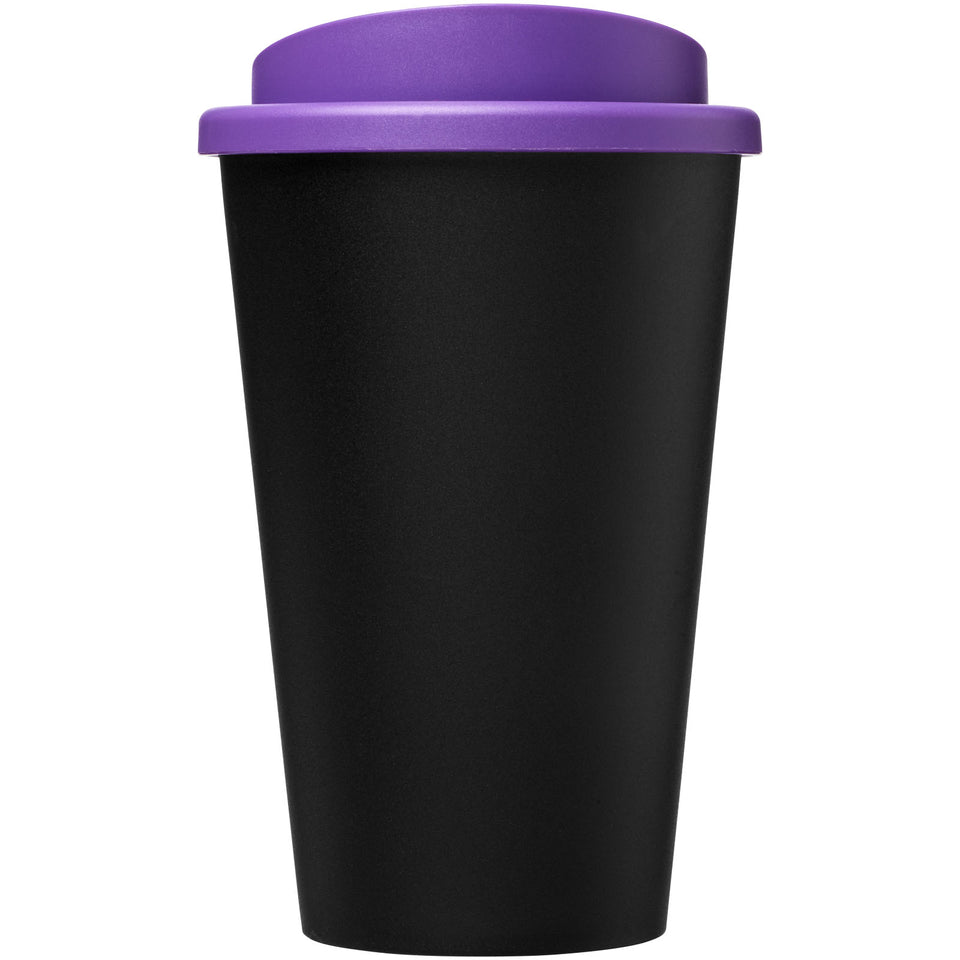 Tazza termica Americano® Eco da 350 ml in plastica riciclata personalizzato con logo - Pubblienne
