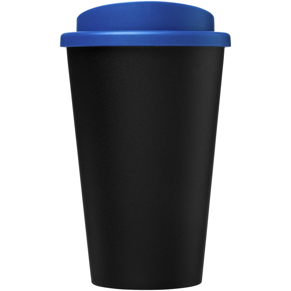 Tazza termica Americano® Eco da 350 ml in plastica riciclata personalizzato con logo - Pubblienne