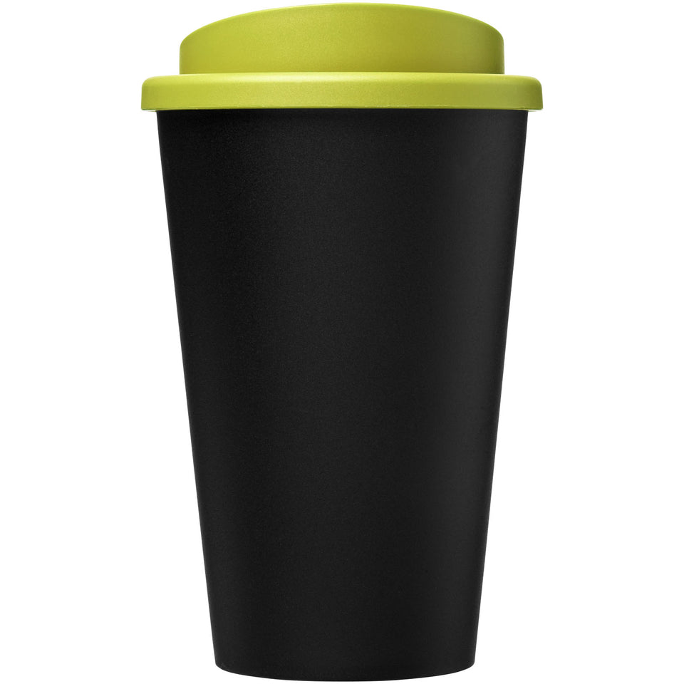 Tazza termica Americano® Eco da 350 ml in plastica riciclata personalizzato con logo - Pubblienne