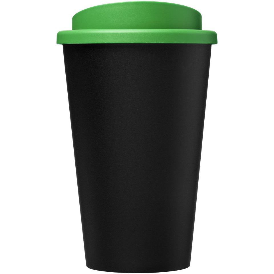 Tazza termica Americano® Eco da 350 ml in plastica riciclata personalizzato con logo - Pubblienne
