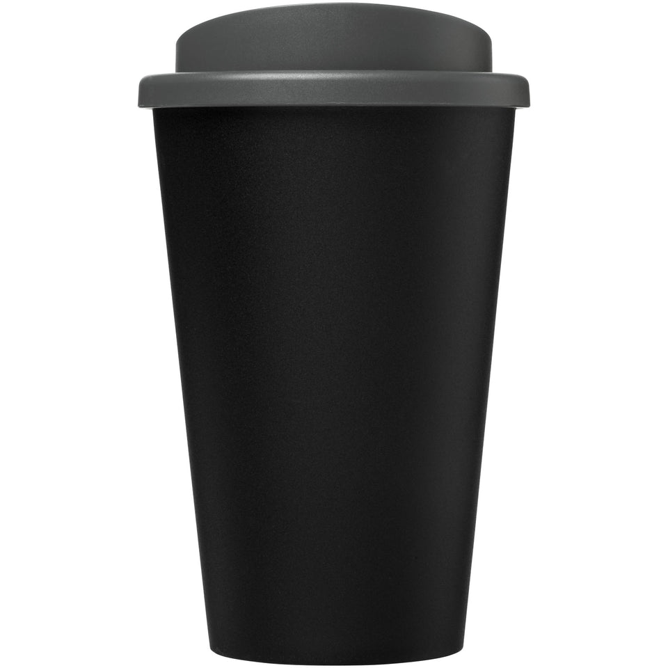Tazza termica Americano® Eco da 350 ml in plastica riciclata personalizzato con logo - Pubblienne