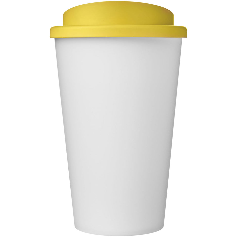 Tazza termica Americano® Eco da 350 ml in plastica riciclata personalizzato con logo - Pubblienne