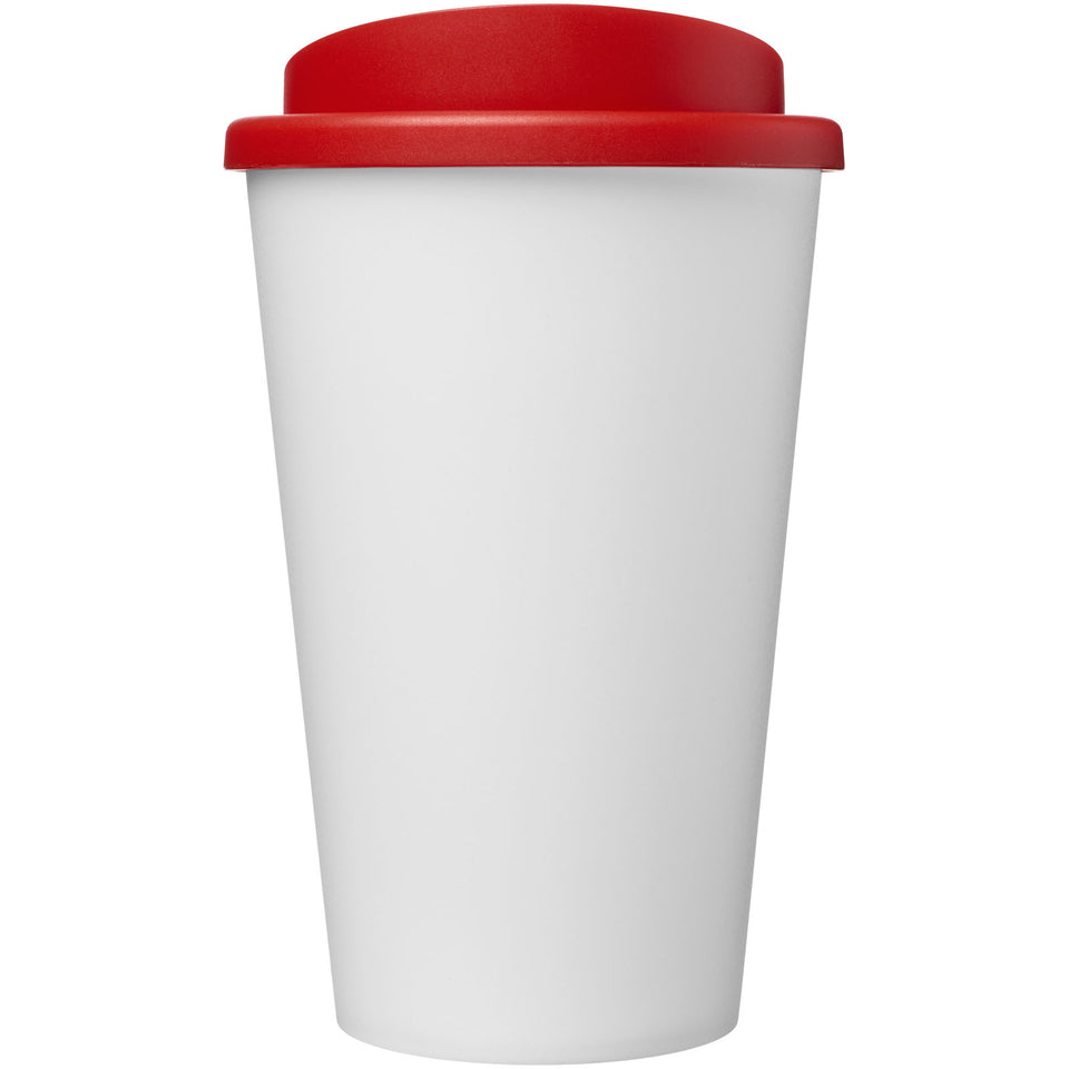 Tazza termica Americano® Eco da 350 ml in plastica riciclata personalizzato con logo - Pubblienne