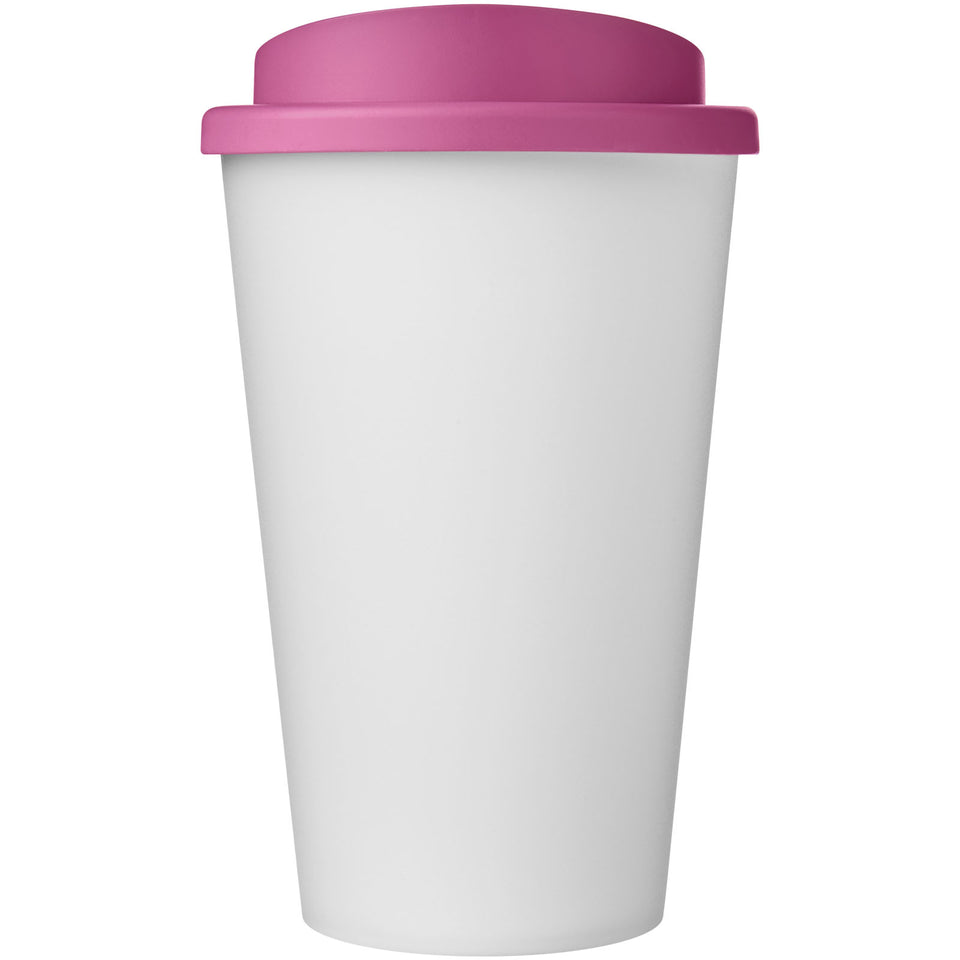 Tazza termica Americano® Eco da 350 ml in plastica riciclata personalizzato con logo - Pubblienne
