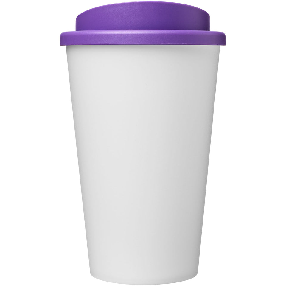Tazza termica Americano® Eco da 350 ml in plastica riciclata personalizzato con logo - Pubblienne