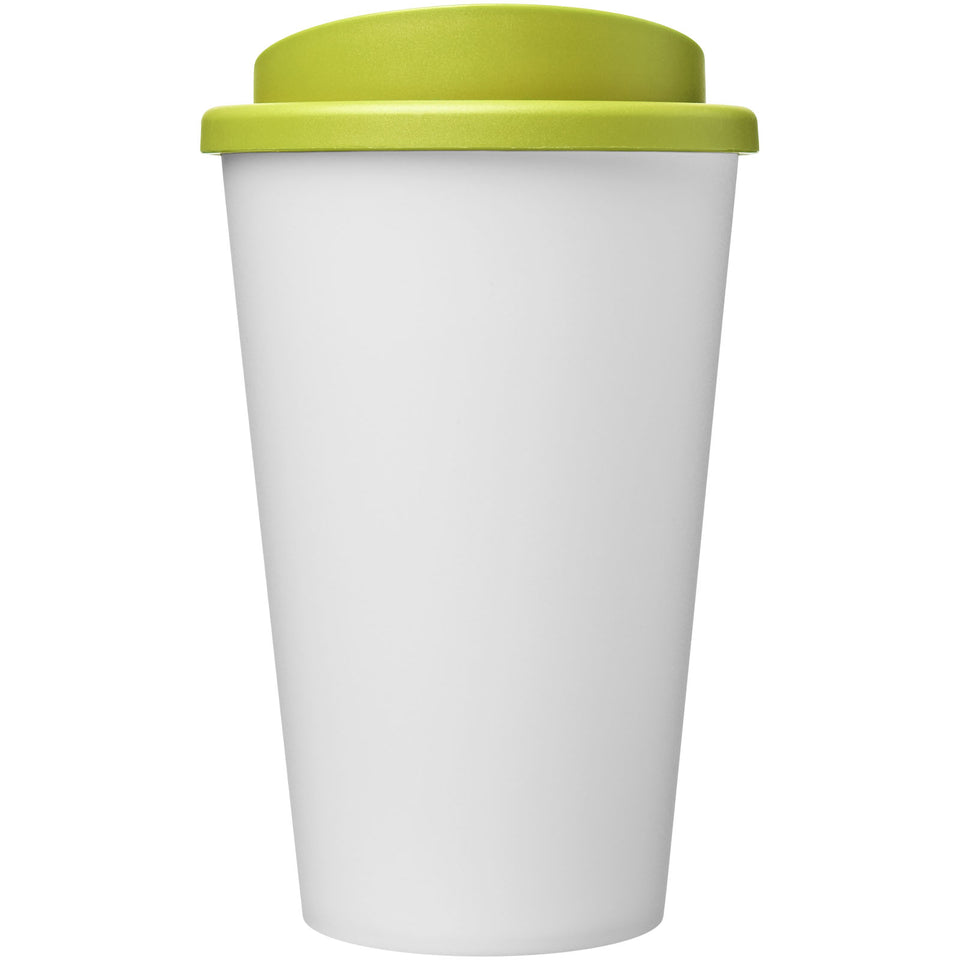 Tazza termica Americano® Eco da 350 ml in plastica riciclata personalizzato con logo - Pubblienne