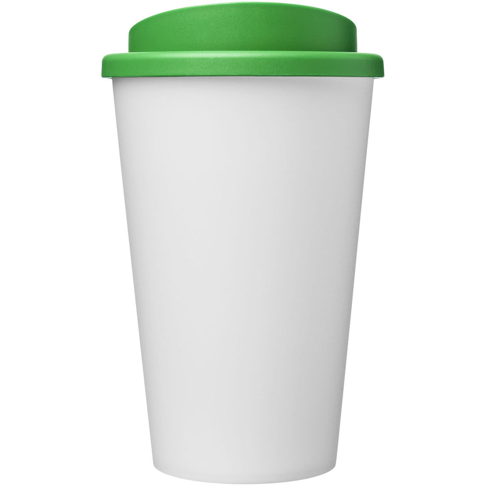 Tazza termica Americano® Eco da 350 ml in plastica riciclata personalizzato con logo - Pubblienne