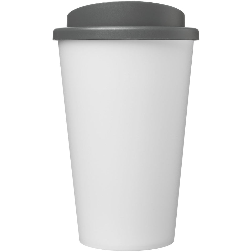 Tazza termica Americano® Eco da 350 ml in plastica riciclata personalizzato con logo - Pubblienne