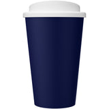 Tazza termica Americano® Eco da 350 ml in plastica riciclata personalizzato con logo - Pubblienne