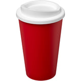 Tazza termica Americano® Eco da 350 ml in plastica riciclata personalizzato con logo - Pubblienne