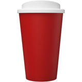 Tazza termica Americano® Eco da 350 ml in plastica riciclata personalizzato con logo - Pubblienne