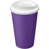 Tazza termica Americano® Eco da 350 ml in plastica riciclata personalizzato con logo - Pubblienne