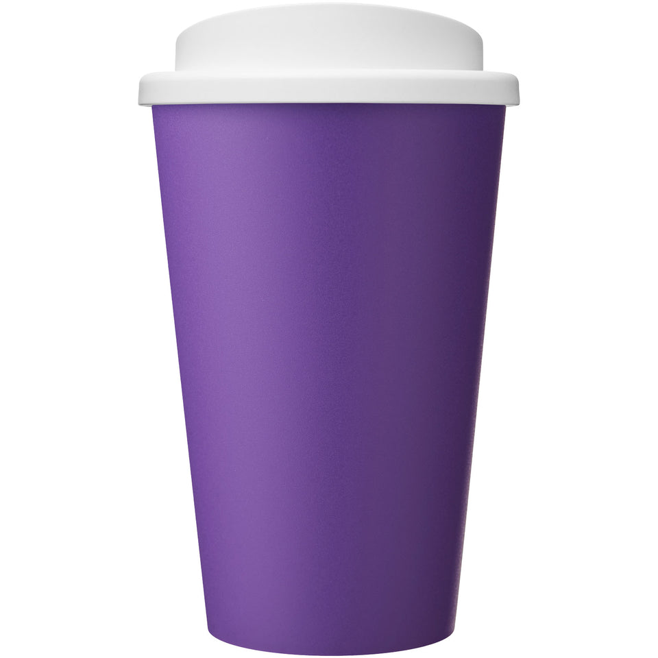 Tazza termica Americano® Eco da 350 ml in plastica riciclata personalizzato con logo - Pubblienne