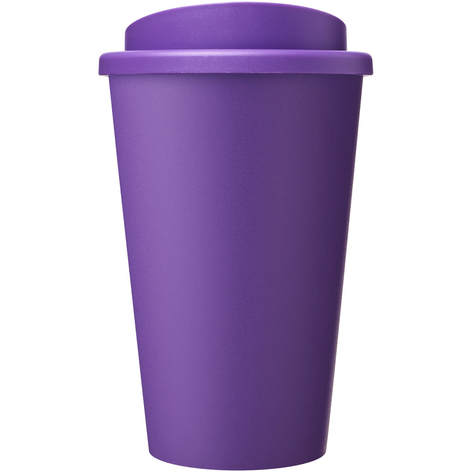 Tazza termica Americano® Eco da 350 ml in plastica riciclata personalizzato con logo - Pubblienne