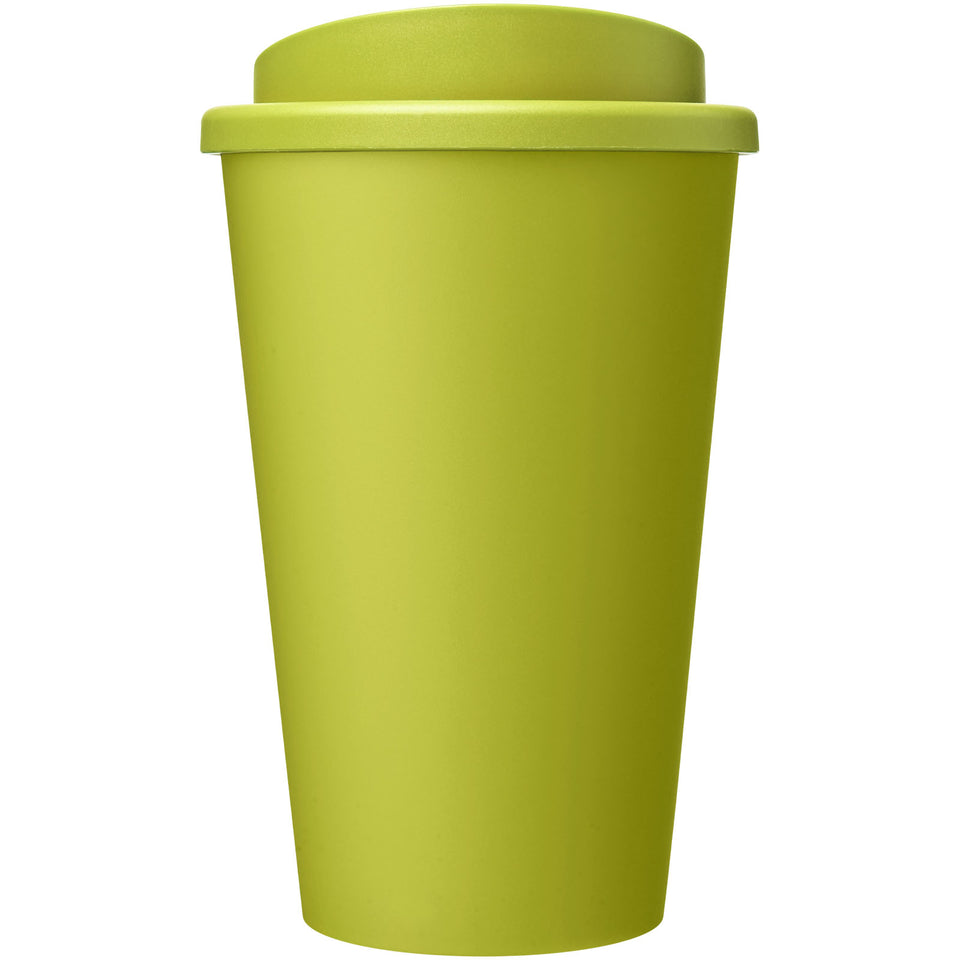 Tazza termica Americano® Eco da 350 ml in plastica riciclata personalizzato con logo - Pubblienne
