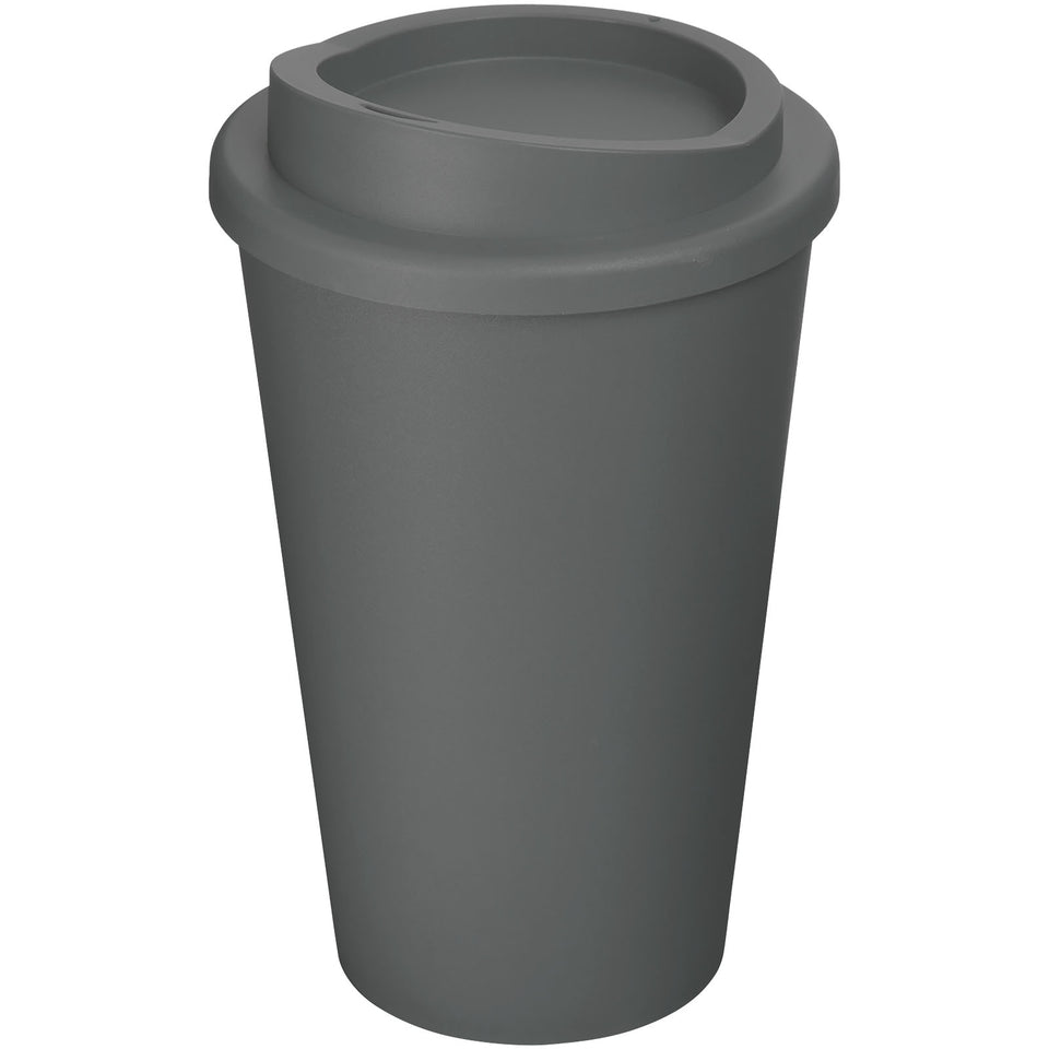 Tazza termica Americano® Eco da 350 ml in plastica riciclata personalizzato con logo - Pubblienne