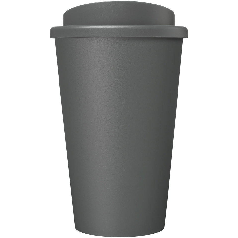 Tazza termica Americano® Eco da 350 ml in plastica riciclata personalizzato con logo - Pubblienne