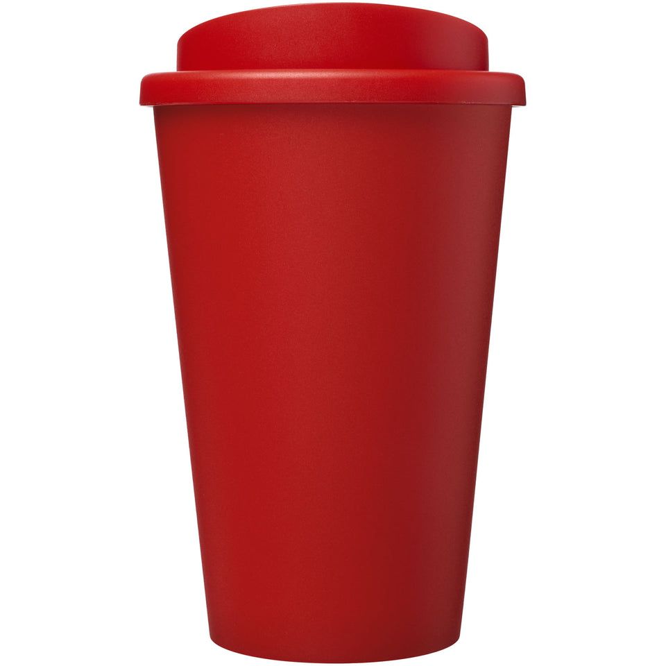 Tazza termica Americano® Eco da 350 ml in plastica riciclata personalizzato con logo - Pubblienne