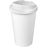 Tazza Americano® Eco da 350 ml in materiale riciclato e con coperchio ermetico personalizzato con logo - Pubblienne