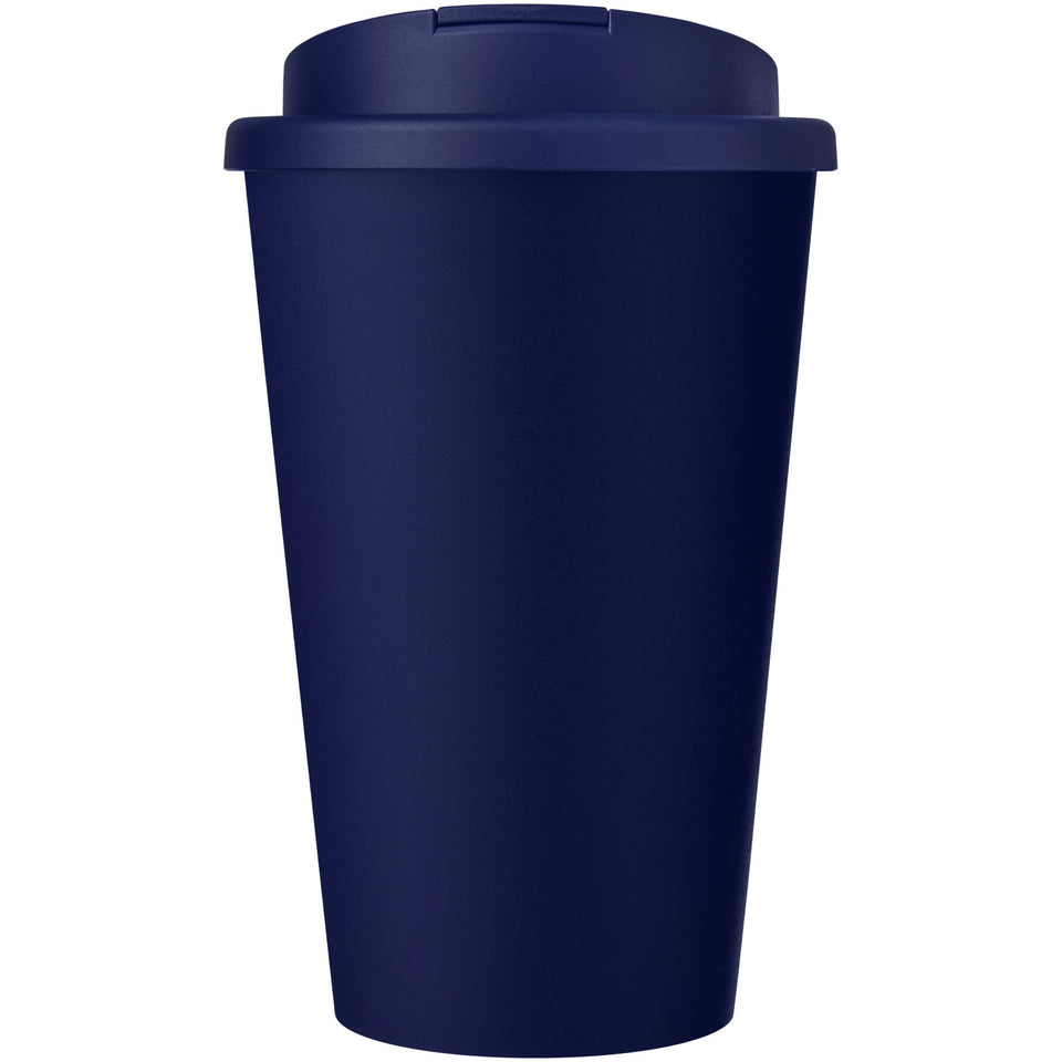 Tazza Americano® Eco da 350 ml in materiale riciclato e con coperchio ermetico personalizzato con logo - Pubblienne