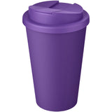Tazza Americano® Eco da 350 ml in materiale riciclato e con coperchio ermetico personalizzato con logo - Pubblienne