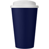 Tazza Americano® Eco da 350 ml in materiale riciclato e con coperchio ermetico personalizzato con logo - Pubblienne