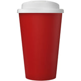 Tazza Americano® Eco da 350 ml in materiale riciclato e con coperchio ermetico personalizzato con logo - Pubblienne