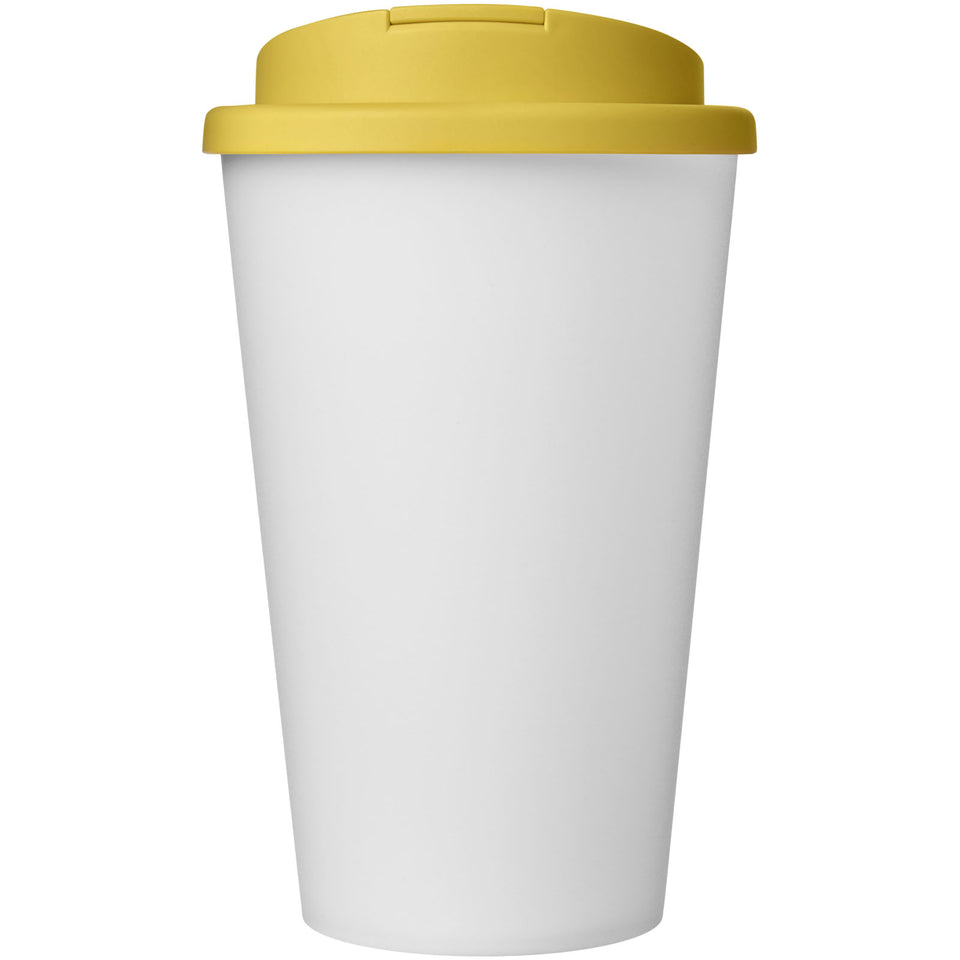 Tazza Americano® Eco da 350 ml in materiale riciclato e con coperchio ermetico personalizzato con logo - Pubblienne