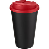 Tazza Americano® Eco da 350 ml in materiale riciclato e con coperchio ermetico personalizzato con logo - Pubblienne