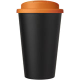 Tazza Americano® Eco da 350 ml in materiale riciclato e con coperchio ermetico personalizzato con logo - Pubblienne