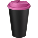 Tazza Americano® Eco da 350 ml in materiale riciclato e con coperchio ermetico personalizzato con logo - Pubblienne