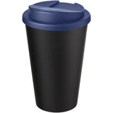 Tazza Americano® Eco da 350 ml in materiale riciclato e con coperchio ermetico personalizzato con logo - Pubblienne