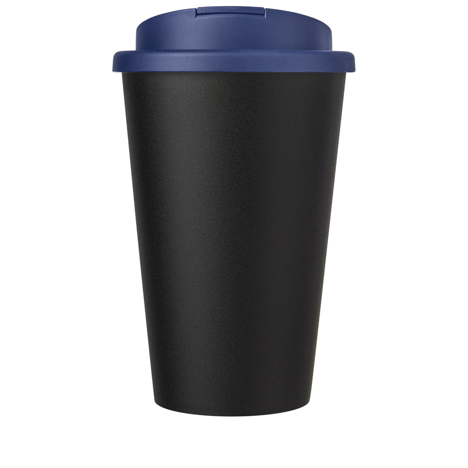 Tazza Americano® Eco da 350 ml in materiale riciclato e con coperchio ermetico personalizzato con logo - Pubblienne