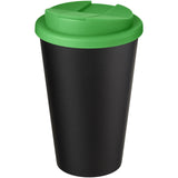 Tazza Americano® Eco da 350 ml in materiale riciclato e con coperchio ermetico personalizzato con logo - Pubblienne