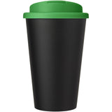 Tazza Americano® Eco da 350 ml in materiale riciclato e con coperchio ermetico personalizzato con logo - Pubblienne