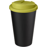 Tazza Americano® Eco da 350 ml in materiale riciclato e con coperchio ermetico personalizzato con logo - Pubblienne