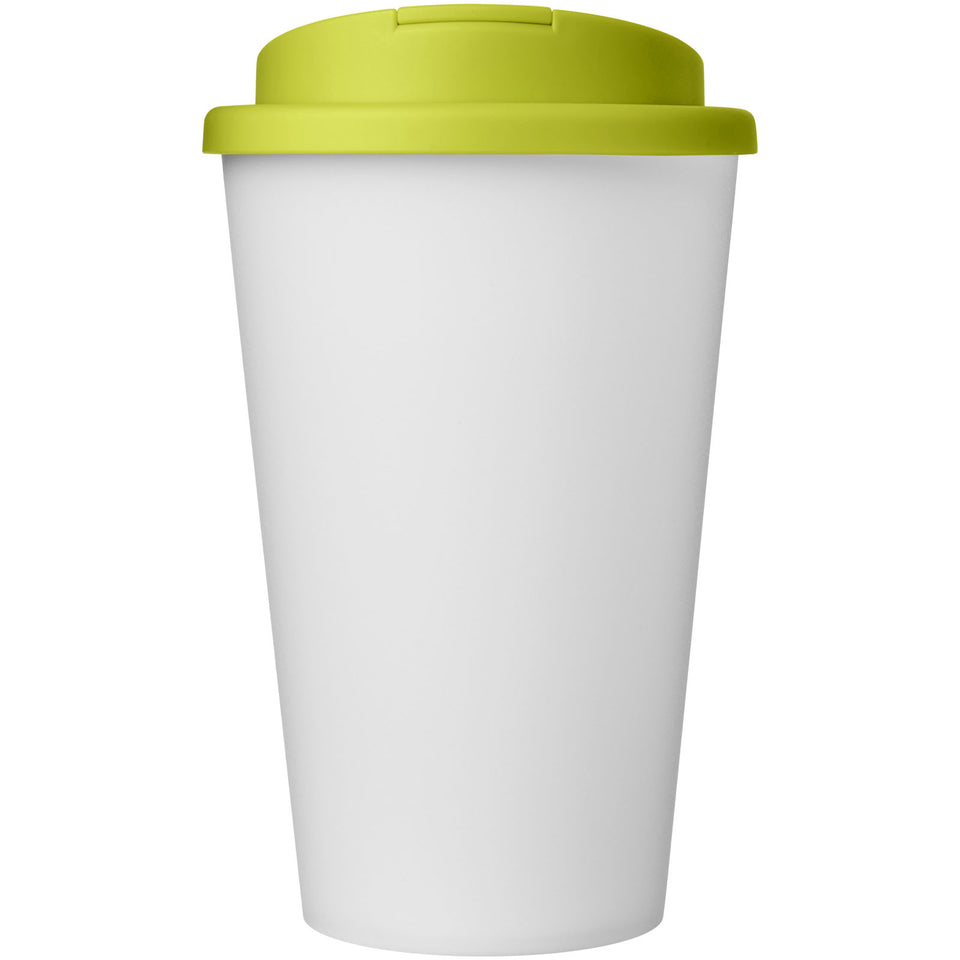 Tazza Americano® Eco da 350 ml in materiale riciclato e con coperchio ermetico personalizzato con logo - Pubblienne