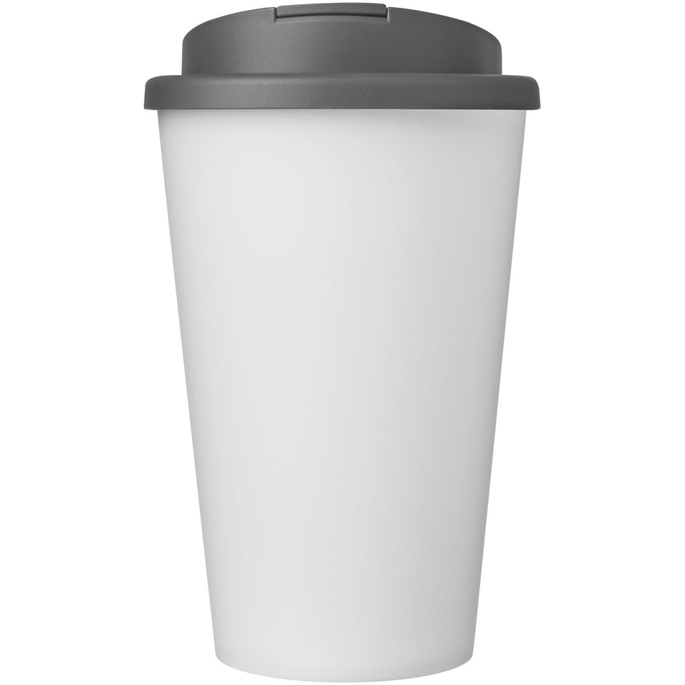 Tazza Americano® Eco da 350 ml in materiale riciclato e con coperchio ermetico personalizzato con logo - Pubblienne
