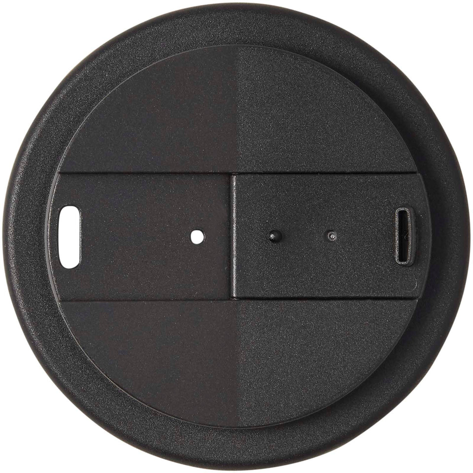 Tazza Americano® Eco da 350 ml in materiale riciclato e con coperchio ermetico personalizzato con logo - Pubblienne
