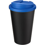 Tazza Americano® Eco da 350 ml in materiale riciclato e con coperchio ermetico personalizzato con logo - Pubblienne