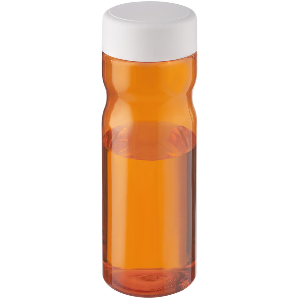 Borraccia H2O Active® Eco Base da 650 ml con tappo a vite personalizzato con logo - Pubblienne