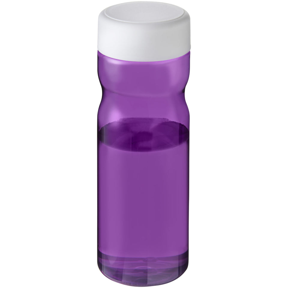 Borraccia H2O Active® Eco Base da 650 ml con tappo a vite personalizzato con logo - Pubblienne
