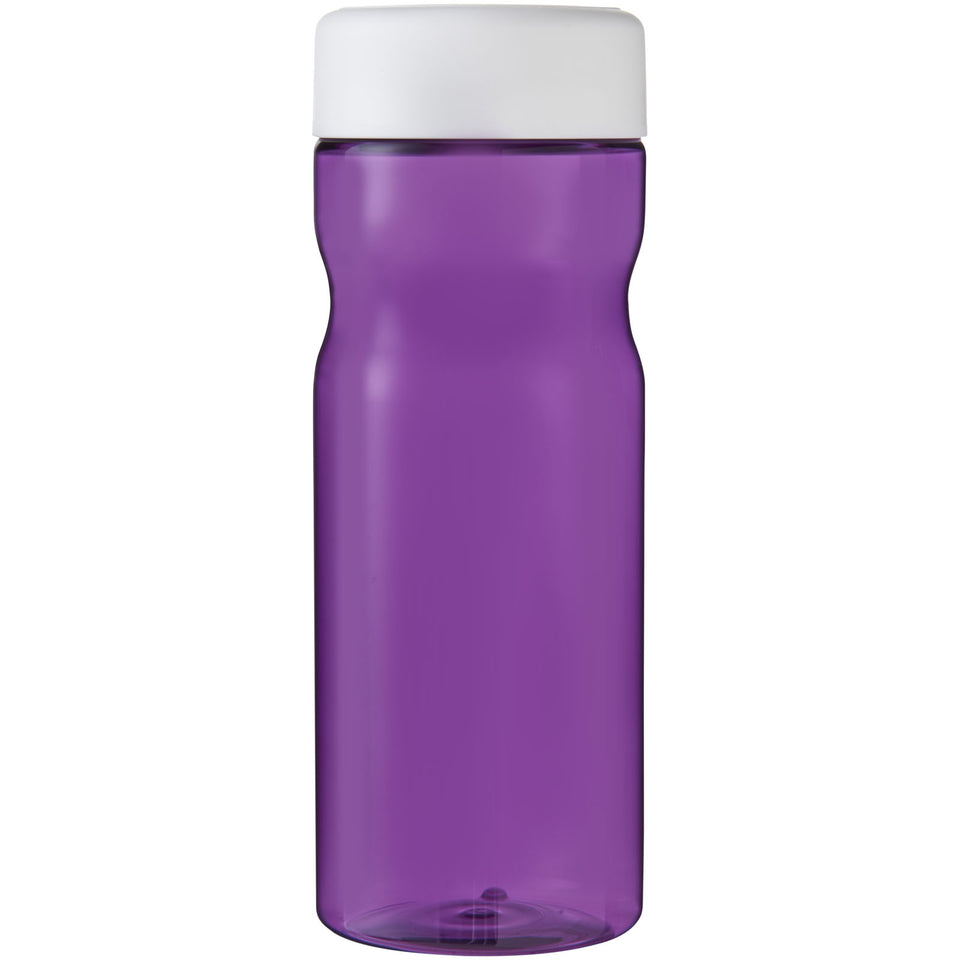 Borraccia H2O Active® Eco Base da 650 ml con tappo a vite personalizzato con logo - Pubblienne
