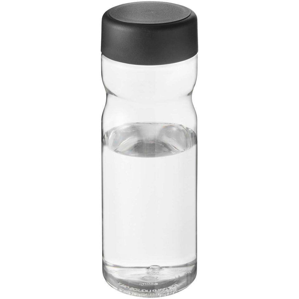 Borraccia H2O Active® Eco Base da 650 ml con tappo a vite personalizzato con logo - Pubblienne