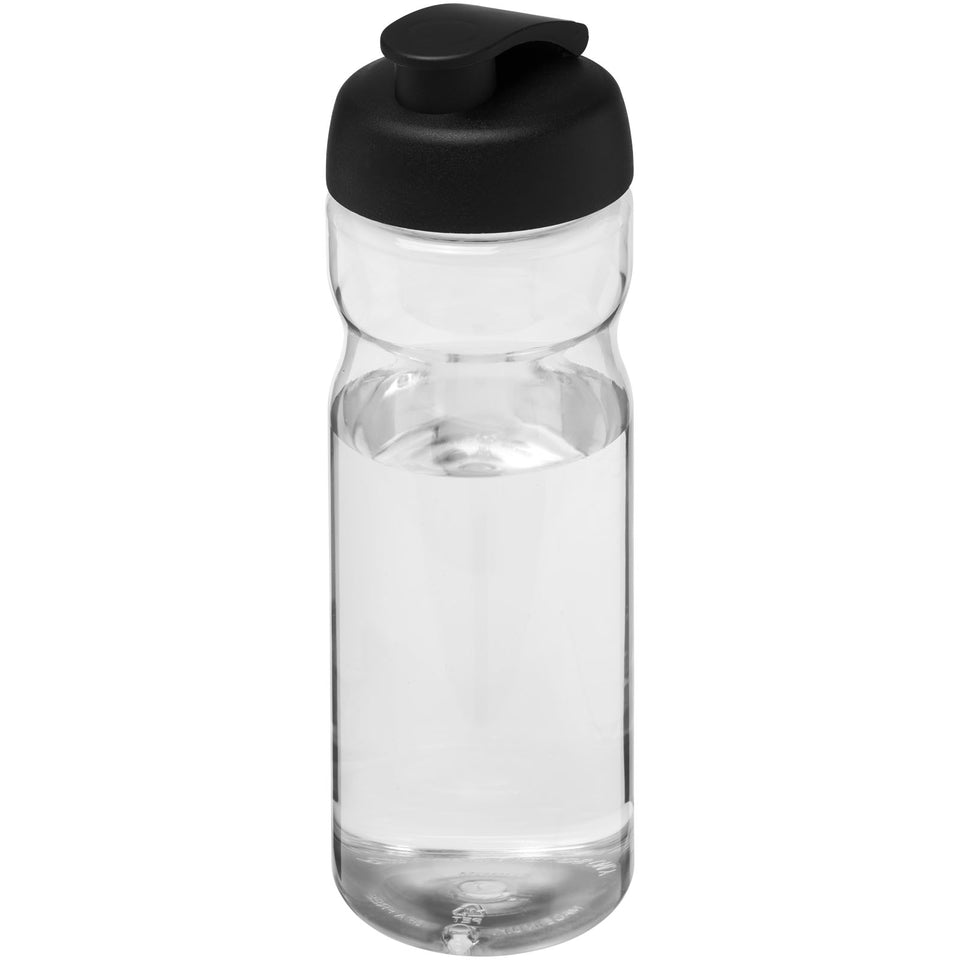 Borraccia sportiva H2O Active® Base Tritan™ da 650 ml con coperchio a scatto personalizzato con logo - Pubblienne