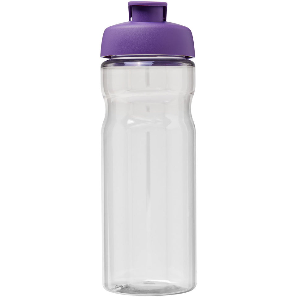 Borraccia sportiva H2O Active® Base Tritan™ da 650 ml con coperchio a scatto personalizzato con logo - Pubblienne